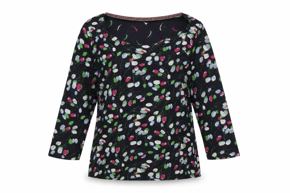 Front view of Marks & Spencer Women's Floral Blouse, size 14