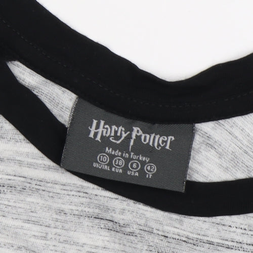Harry Potter Unisex Grey Sleeveless Raglan T-Shirt