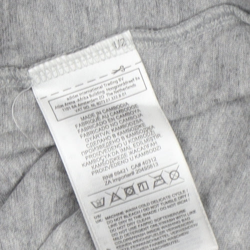 Reebok Men's Grey Medium Crew Neck T-Shirt