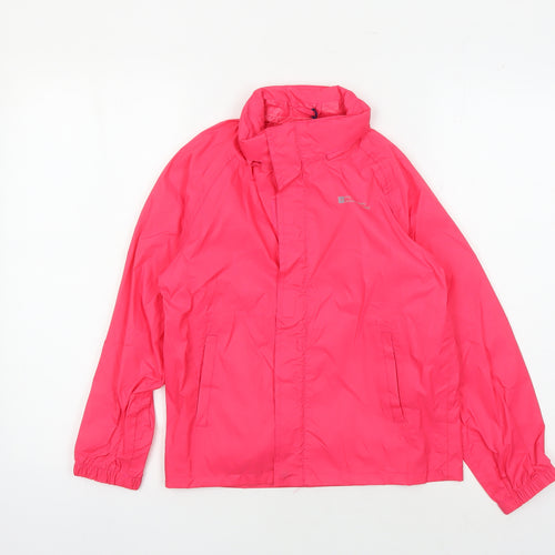 Mountain Warehouse Girls Pink Windbreaker Jacket 9-10 Years