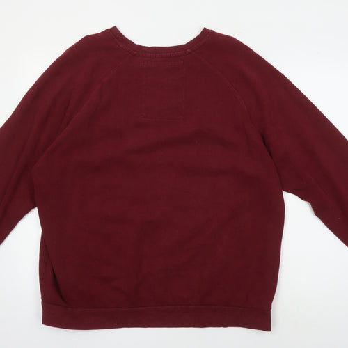 Tokyo Laundry Men's Red Pullover Sweatshirt 2XL