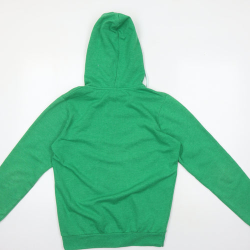 Republic Men's Green Full Zip Hoodie S
