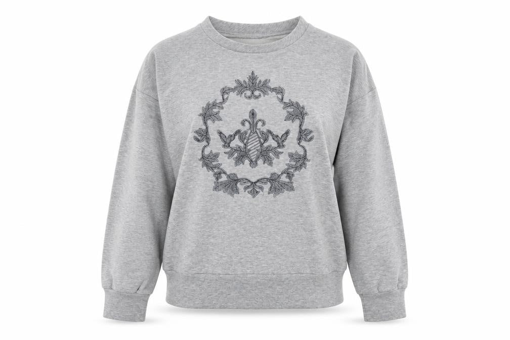Next Women's Grey Pullover Sweatshirt, Size 6