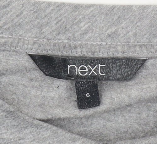 Next Women's Grey Pullover Sweatshirt, Size 6