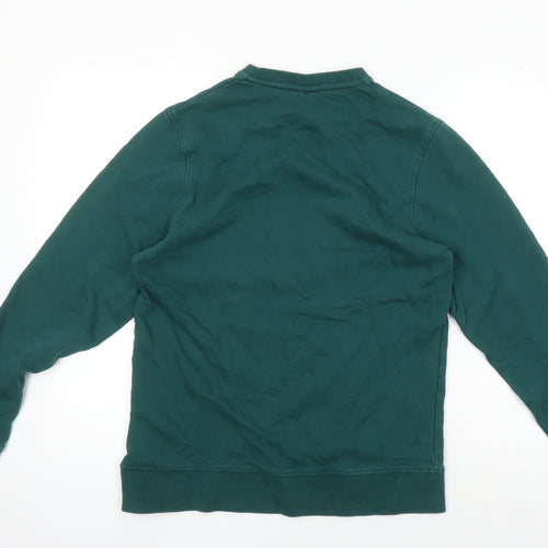 Jack & Jones Men's Green Pullover Christmas Sweatshirt L