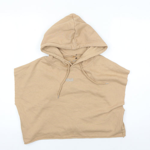 ASOS Women's Beige Pullover Hoodie Size 12