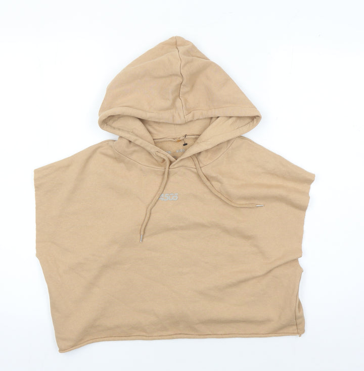 ASOS Women's Beige Pullover Hoodie Size 12
