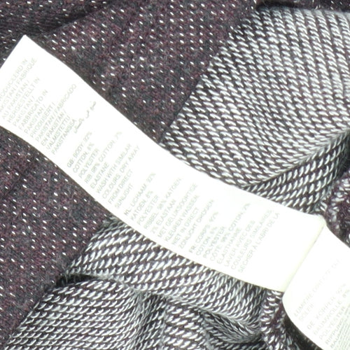 Fat Face Men's Purple Henley Jumper Size L