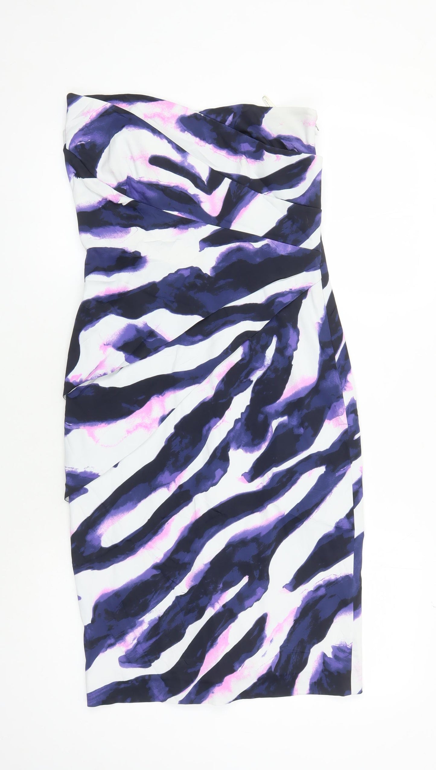 Karen Millen Women's Multicoloured Size 14 Bodycon Dress