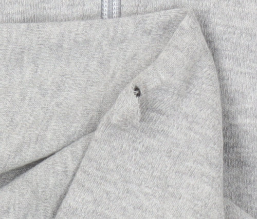 Red Herring Women's Grey Full Zip Hoodie Size 14