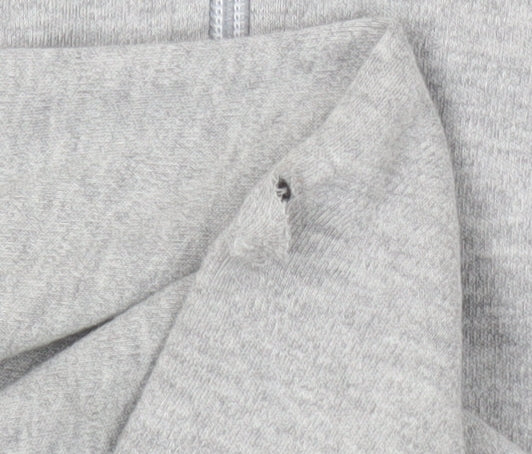 Red Herring Women's Grey Full Zip Hoodie Size 14