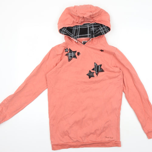 SoulCal & Co Girls Pink Pullover Hoodie 13 Years