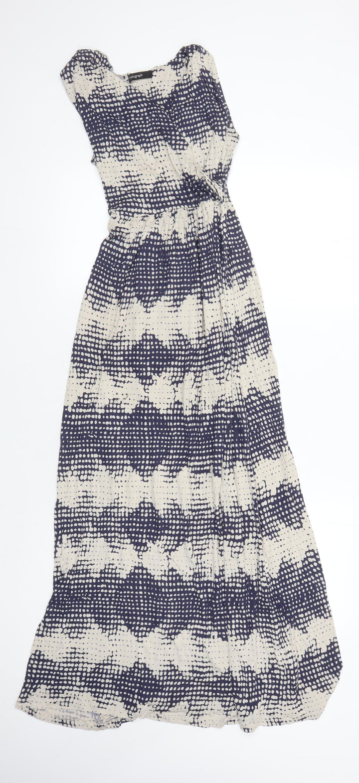 Marks and Spencer Women's Multicoloured Maxi Dress - Size 8