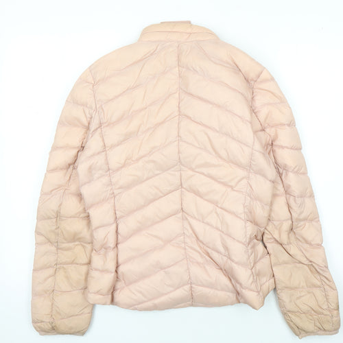 Marks and Spencer Women’s Pink Puffer Jacket Size 6