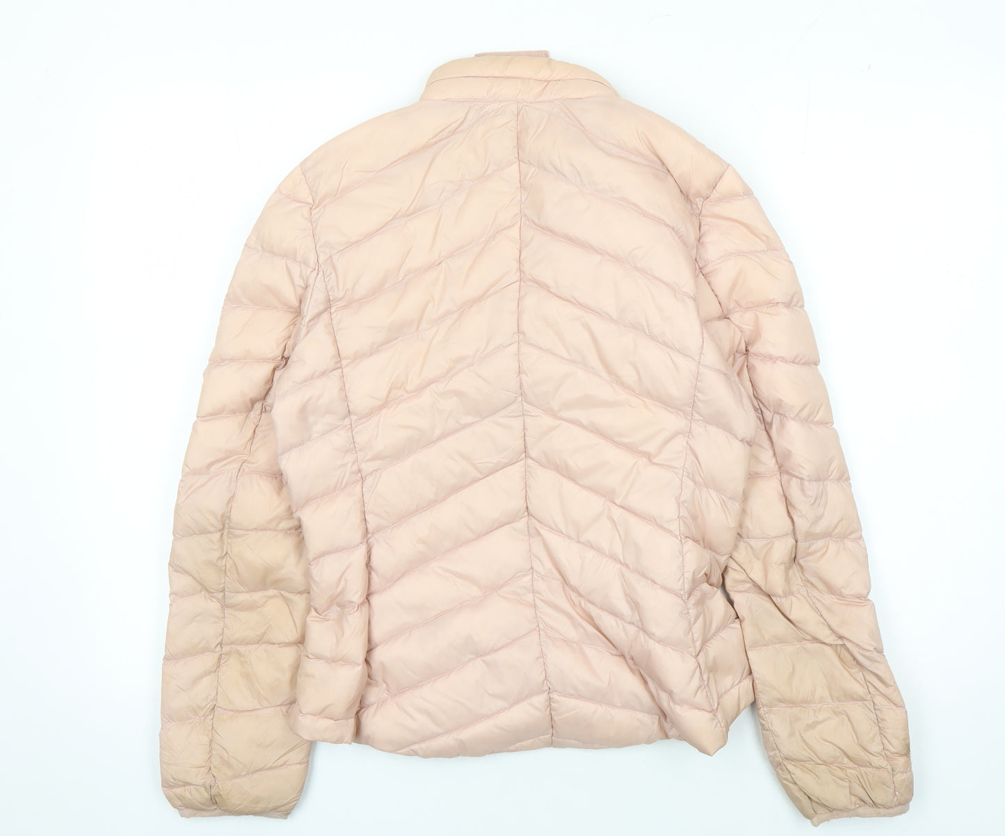 Marks and Spencer Women’s Pink Puffer Jacket Size 6