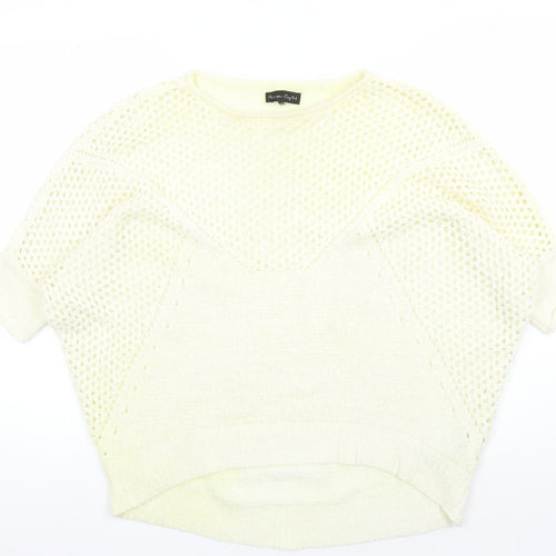 Phase Eight Women's Ivory Knit Pullover Jumper S