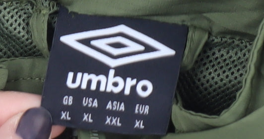 Umbro Men's Green XL Track Jacket