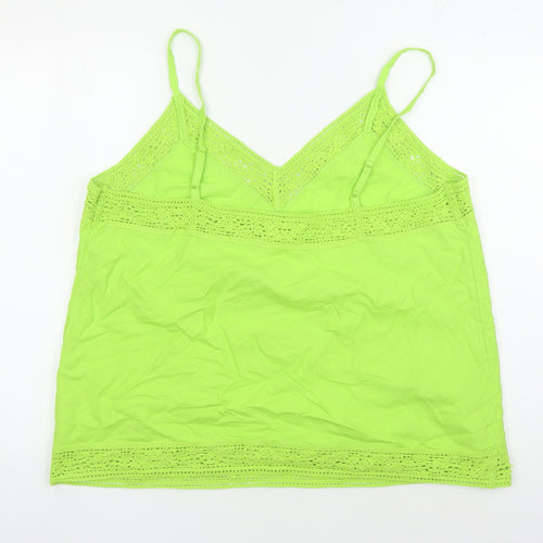 Marks and Spencer Women's Green Camisole Tank, Size 18