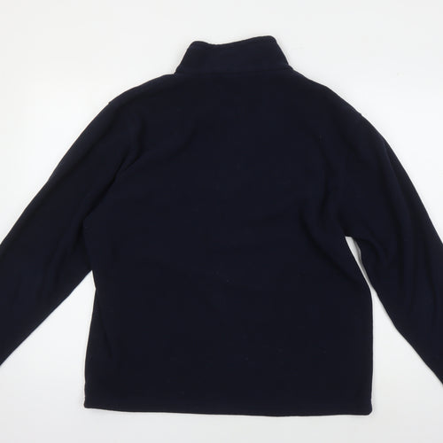 Regatta Blue Men's Pullover Fleece L with Logo
