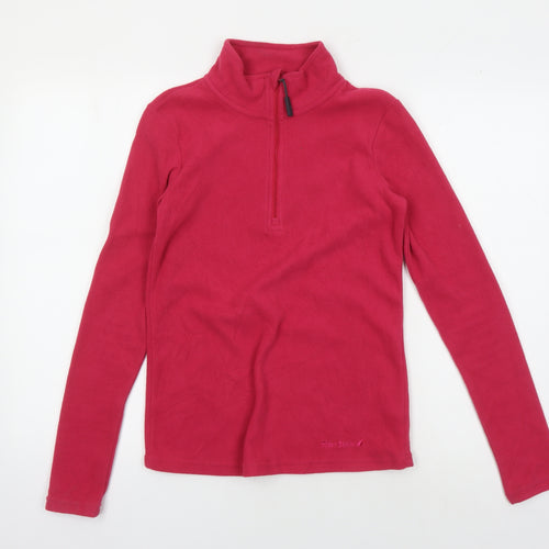 Peter Storm Women's Red Fleece Sweatshirt Size 8