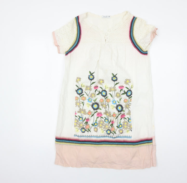Vila Women's XS Multicoloured Floral Dress