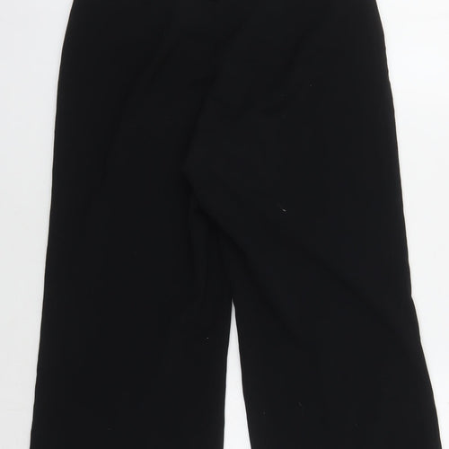 Marks and Spencer Women's Black Regular Fit Trousers