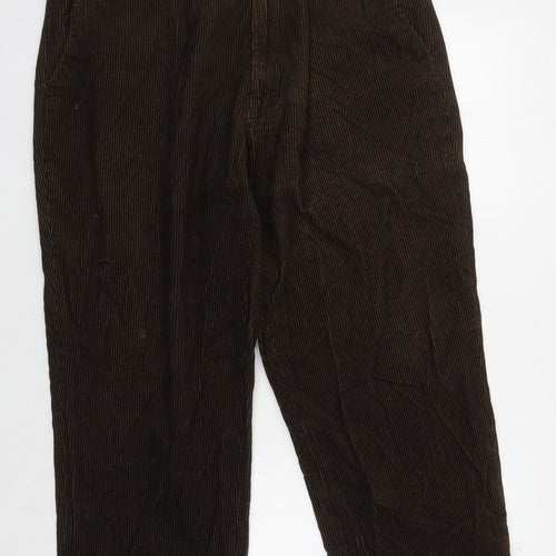 Berringer Men's Green Corduroy Trousers 42S
