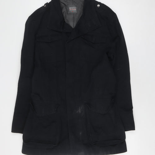 Jeff Banks Men's Black Cotton Jacket Size M