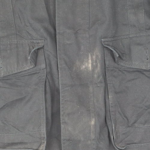 Jeff Banks Men's Black Cotton Jacket Size M