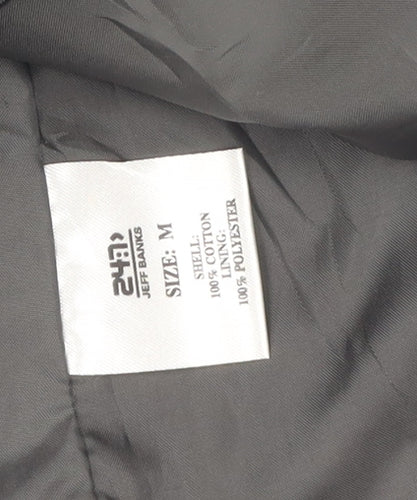 Jeff Banks Men's Black Cotton Jacket Size M
