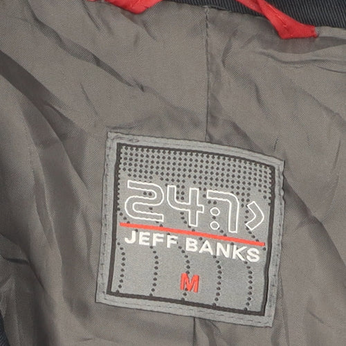 Jeff Banks Men's Black Cotton Jacket Size M