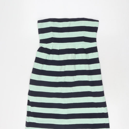 Gap Women's Multicoloured Striped Shift Dress - Size 6