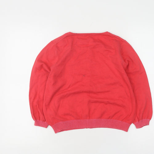 Boden Girls Red Cardigan UK Size 16 Cotton Blend