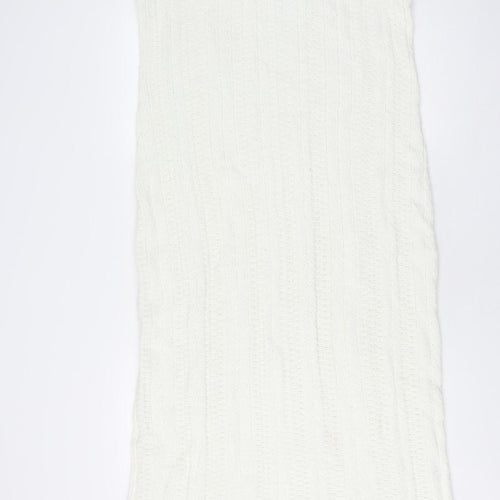 Marks and Spencer Ivory Knit Dress, Size 20, Sleeveless
