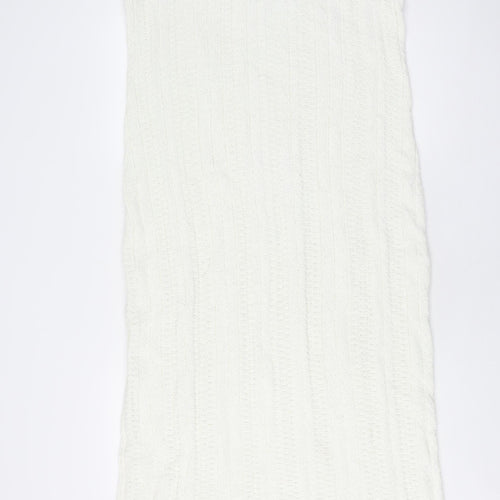 Marks and Spencer Ivory Knit Dress, Size 20, Sleeveless