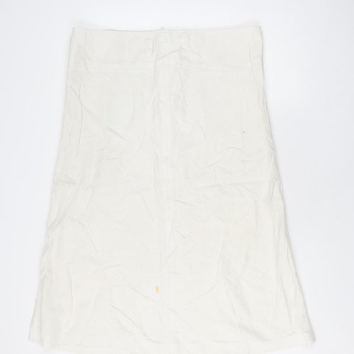 Marks and Spencer Women’s White Long Skirt UK 18