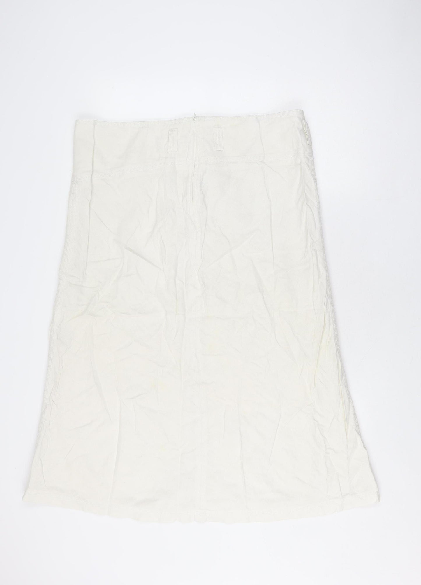 Marks and Spencer Women’s White Long Skirt UK 18