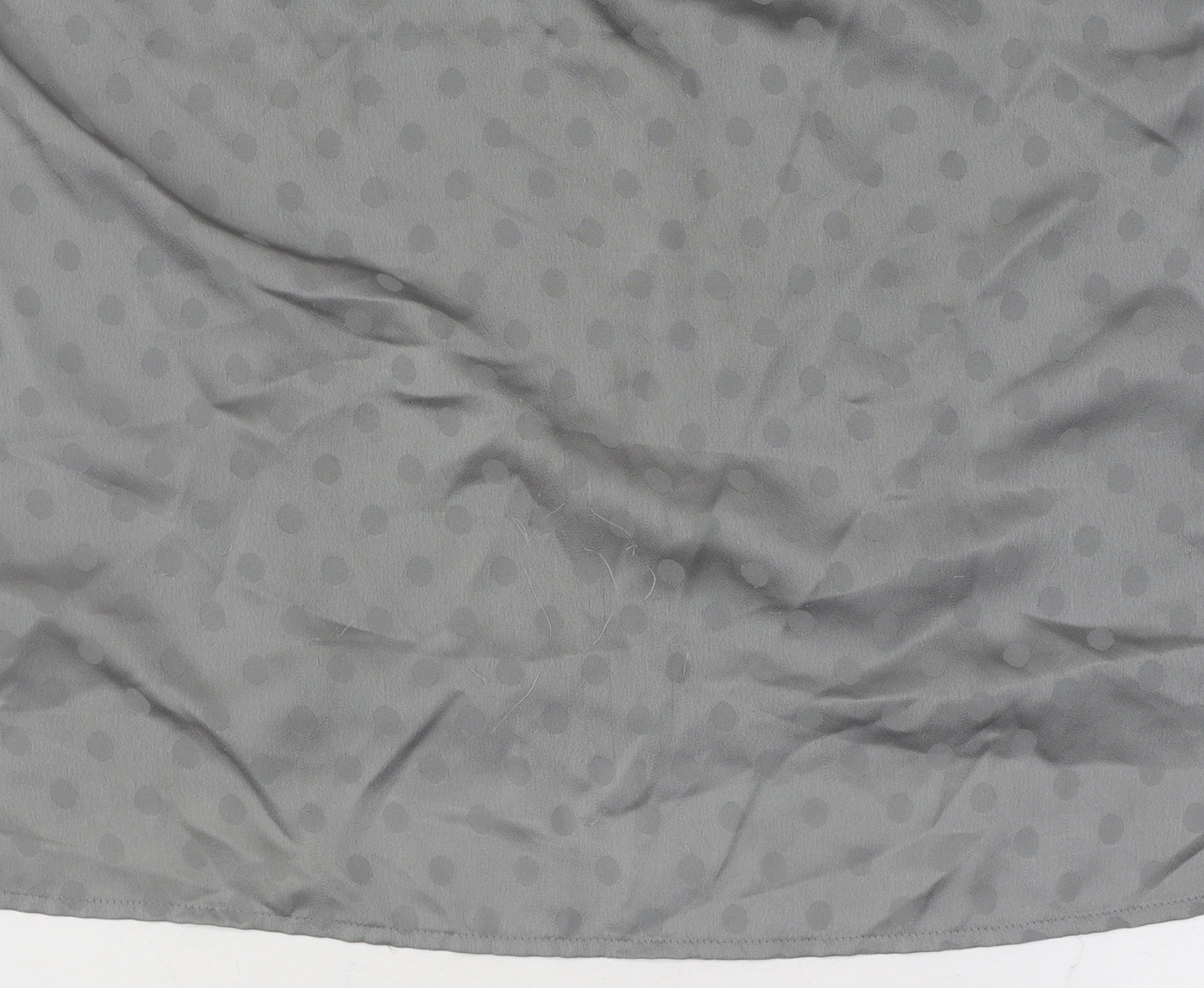 Marks and Spencer Women's Grey Polka Dot Blouse UK 18