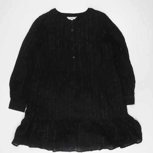 Marks and Spencer Women's Black Sequin Dress Size 14
