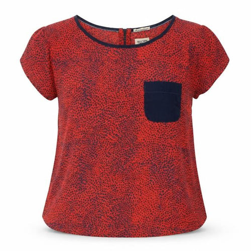 Hilfiger Denim Women's Red Animal Print T-Shirt