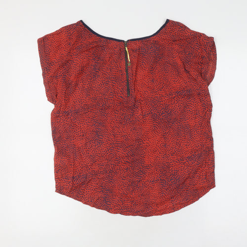 Hilfiger Denim Women's Red Animal Print T-Shirt