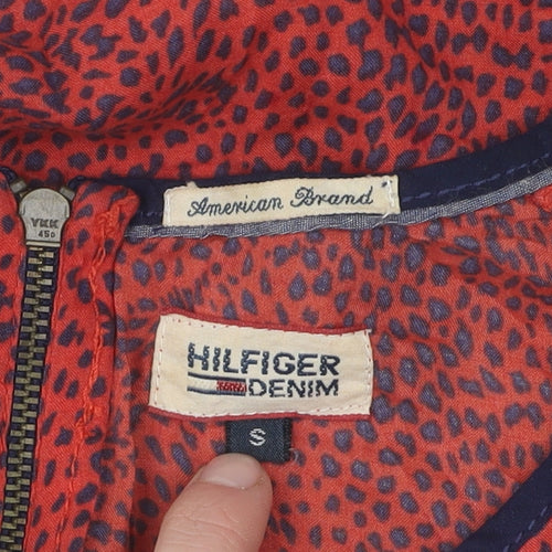Hilfiger Denim Women's Red Animal Print T-Shirt