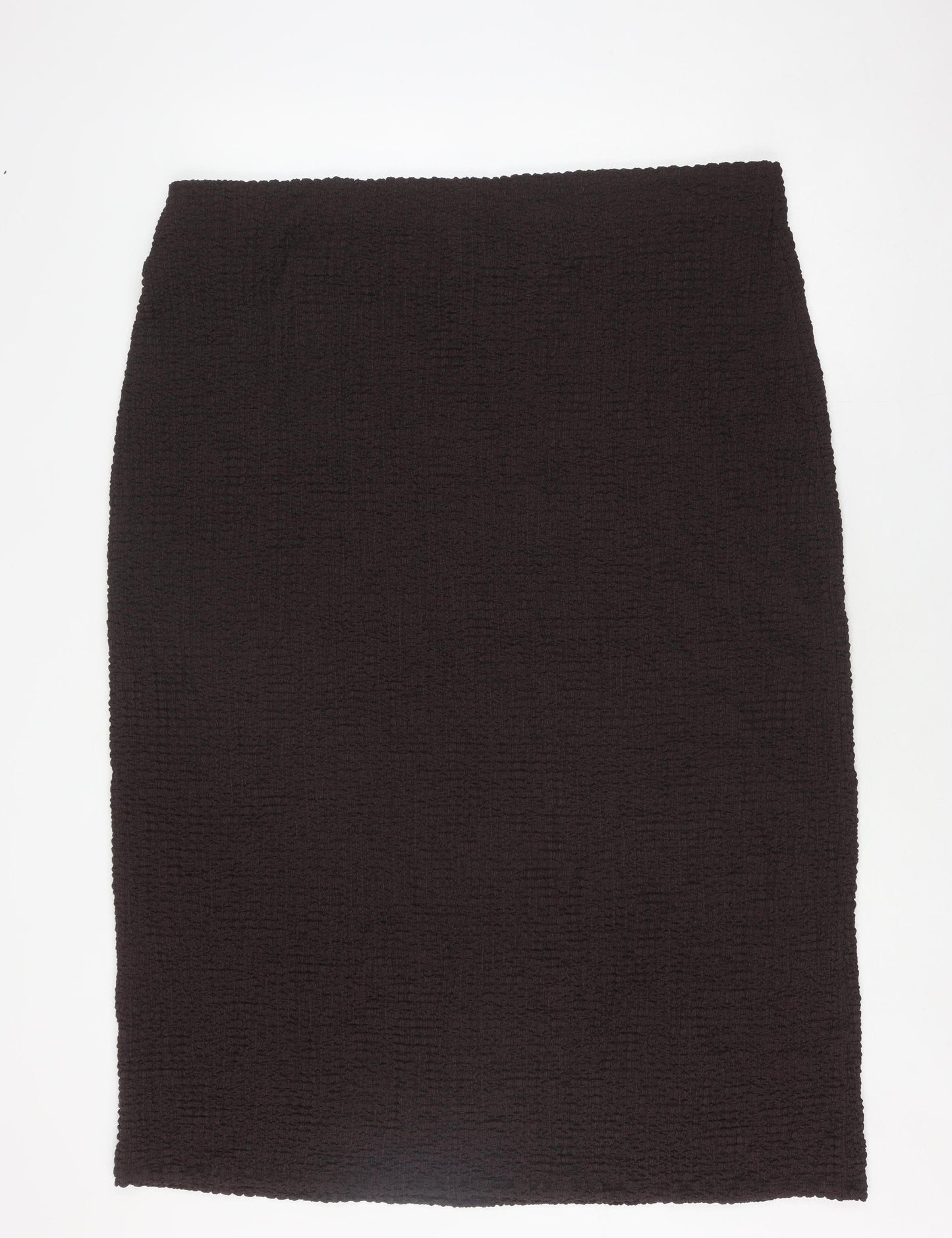 Marks and Spencer Women's Brown Pencil Skirt Size 24