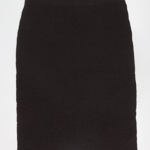 Marks and Spencer Women's Brown Pencil Skirt Size 24