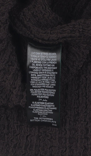 Marks and Spencer Women's Brown Pencil Skirt Size 24