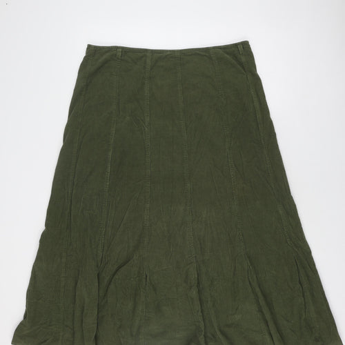 Marks and Spencer Women's Green Skirt, Size 18
