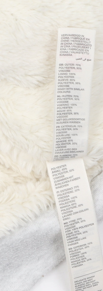 Fat Face Women’s Grey Hooded Lined Jacket XS
