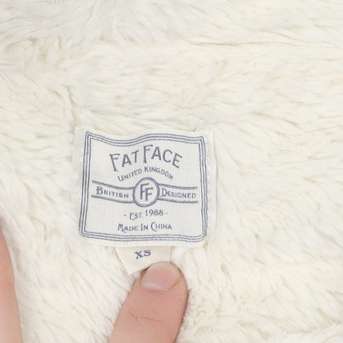 Fat Face Women’s Grey Hooded Lined Jacket XS