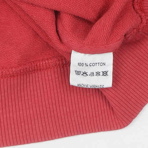 Jack Wills Women's Red Pullover Hoodie Size 12