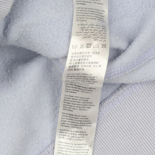Jack Wills Women's Blue Pullover Hoodie Size 10